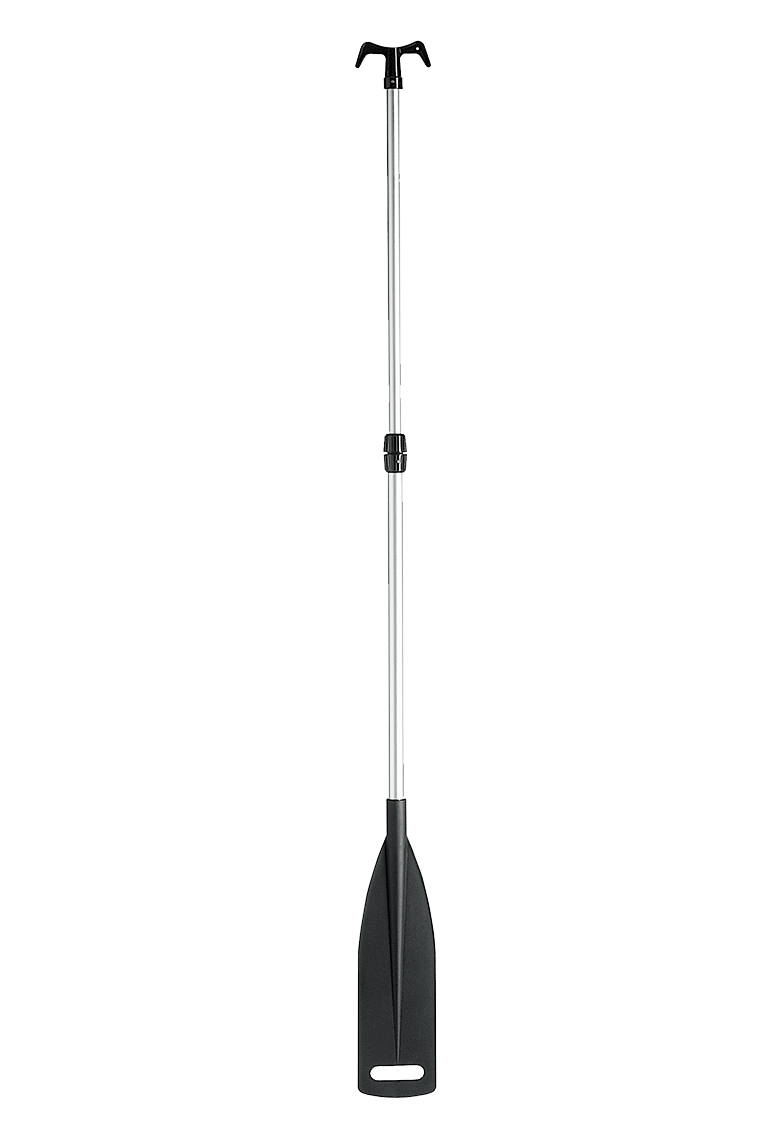 N 100 NERO - remo telescopico in alluminio