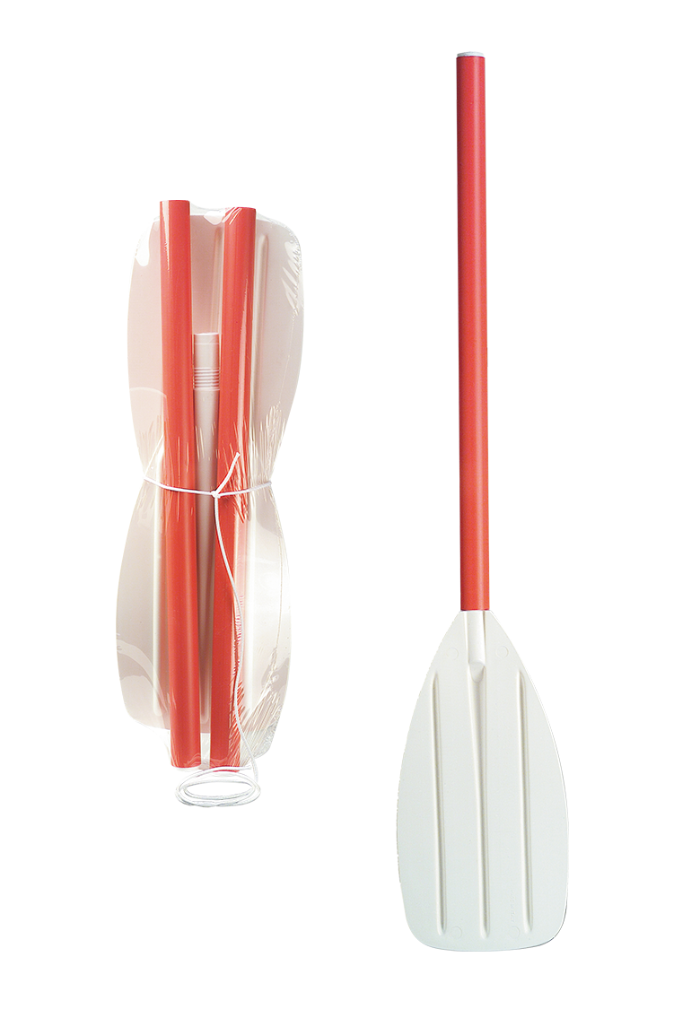 916 - coppia pagaie in plastica zattera