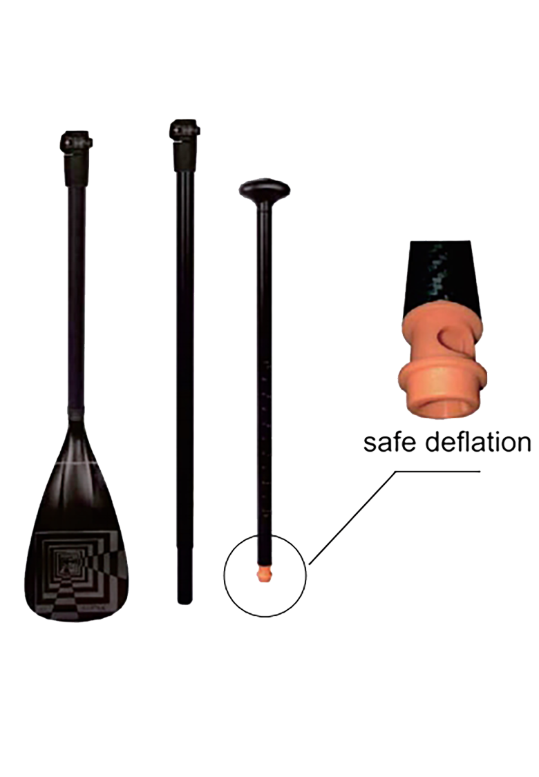 SUP PADDLE WITH SAFE-DEF Fiberglass SUP PADDLE WITH SAFE-DEF Fiberglass
