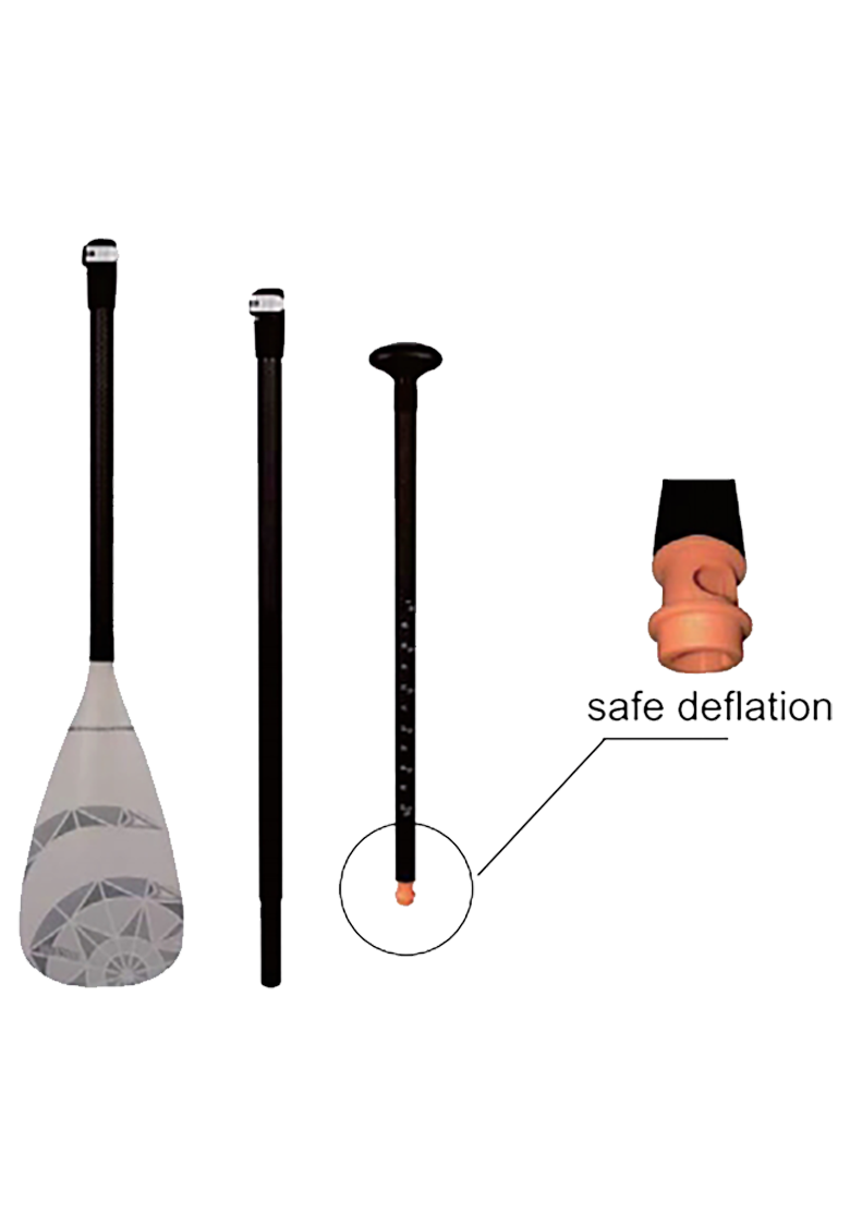 SUP PADDLE WITH SAFE-DEF Carbon fiber SUP PADDLE WITH SAFE-DEF Carbon fiber