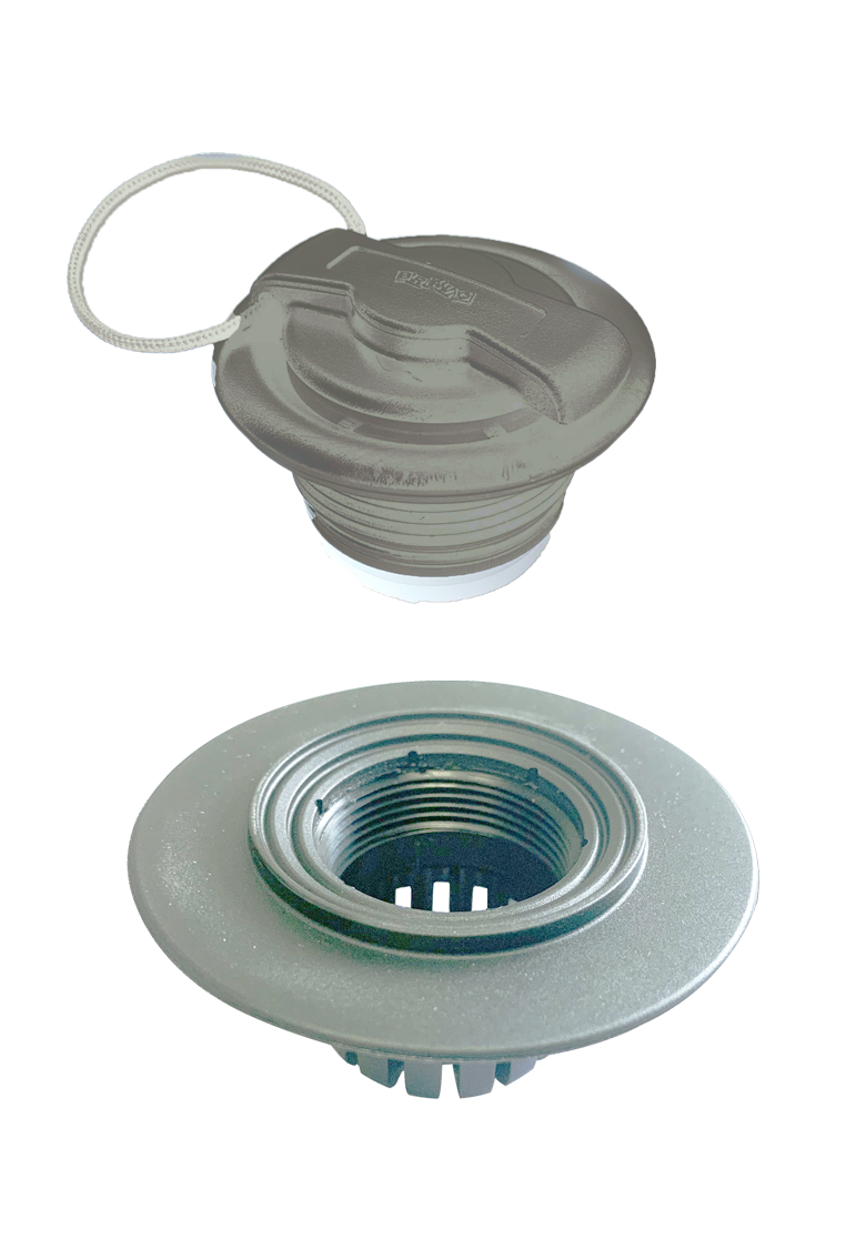 MINI VALVE BASE TPU - GRIGIA